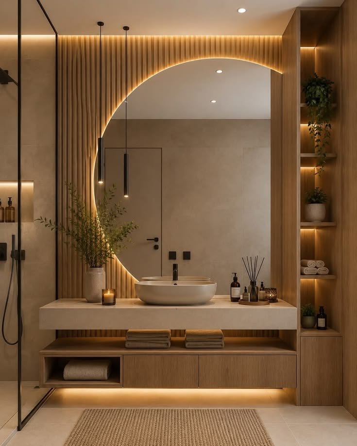 washing area